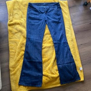 7 For All Mankind Dark Blue Women Jeans